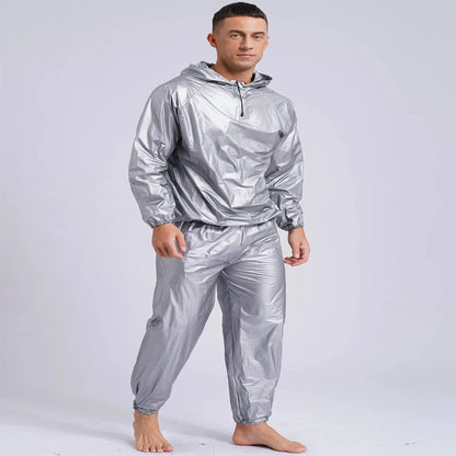 ThermoFit™ Sweat Suit – Top + Bottom Set 